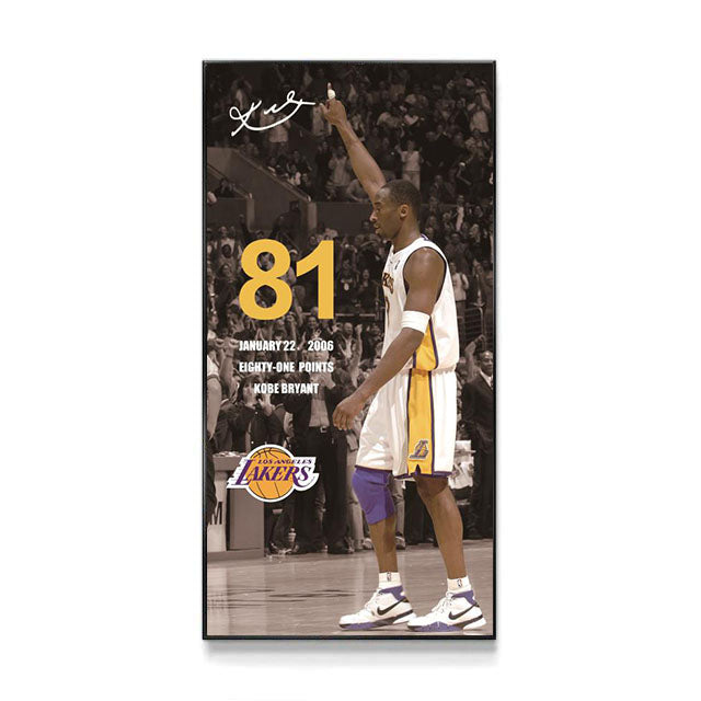 Kobe Bryant 🐍 Black Mamba Wall Art – Iconic Moments Tribute Poster | 81 PTS, Dunks & Game-Winning Shots