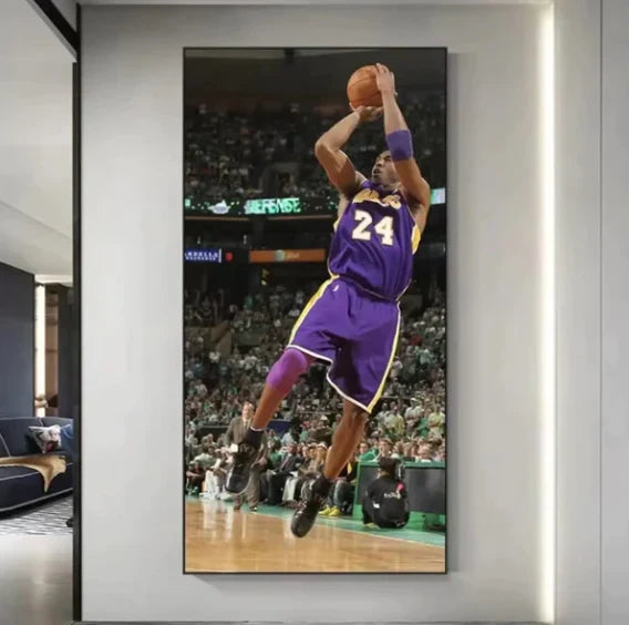 Kobe Bryant 🐍 Black Mamba Wall Art – Iconic Moments Tribute Poster | 81 PTS, Dunks & Game-Winning Shots