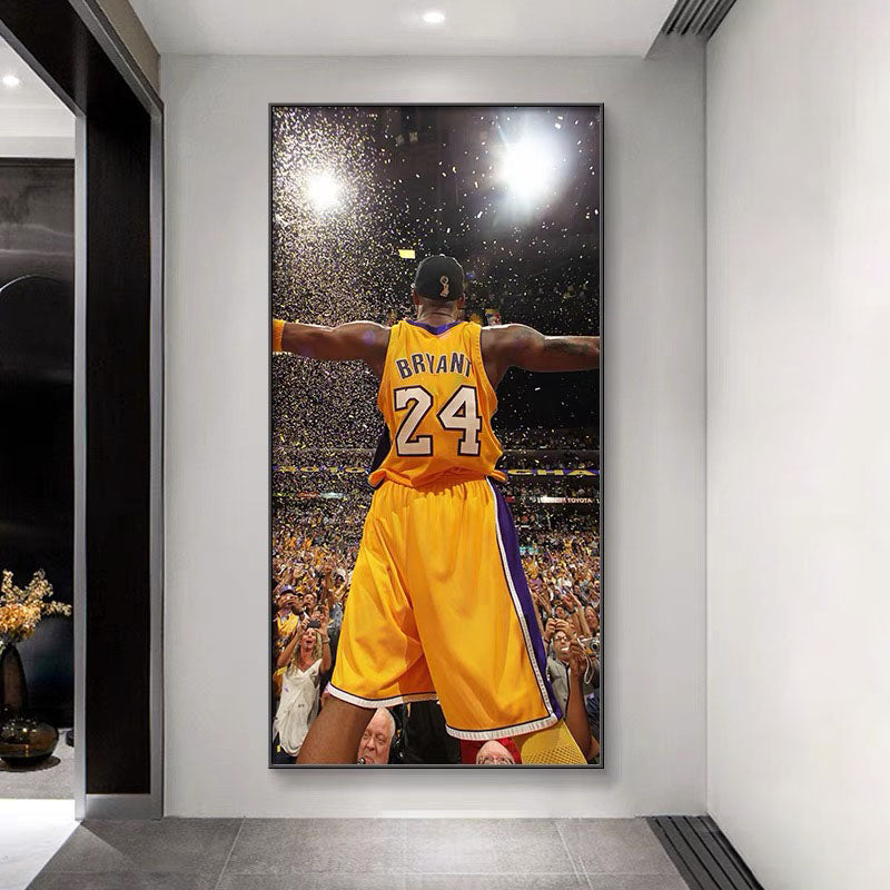 Kobe Bryant 🐍 Black Mamba Wall Art – Iconic Moments Tribute Poster | 81 PTS, Dunks & Game-Winning Shots