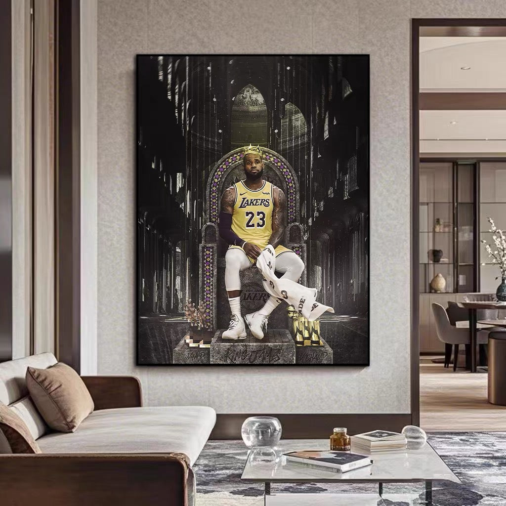 LeBron James 👑 Vertical 2:3 WallArt