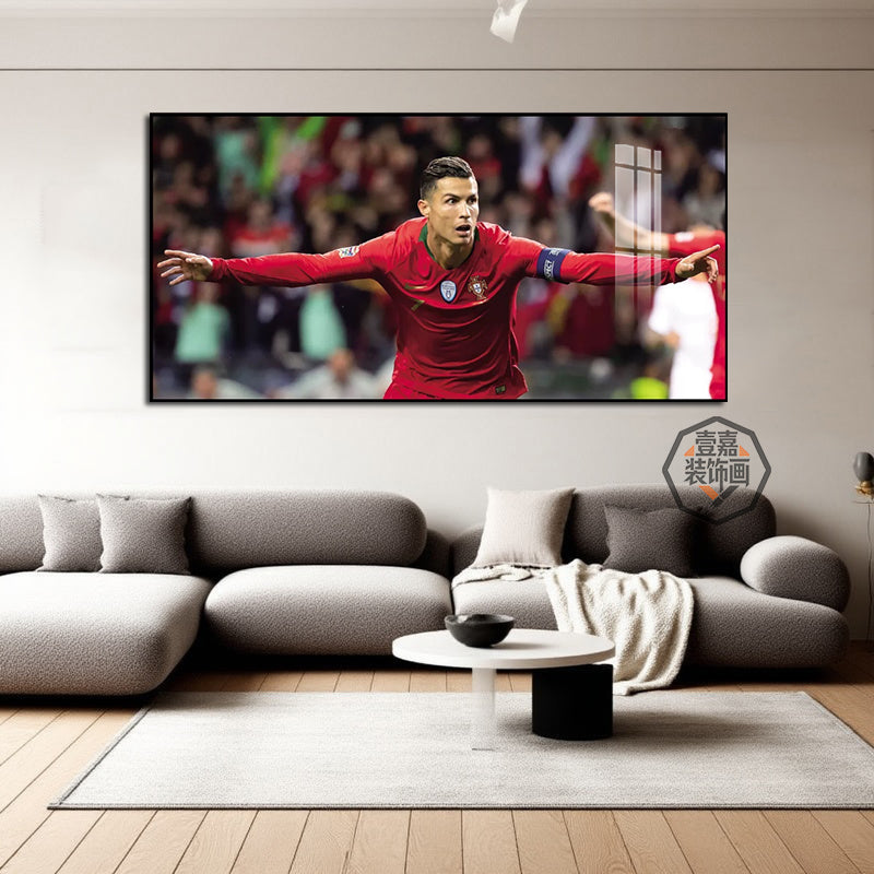Cristiano Ronaldo Decorative Painting Star Football Hanging Painting