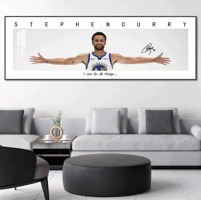 STEPHEN CURRY Horizontal 3:1 WallArt