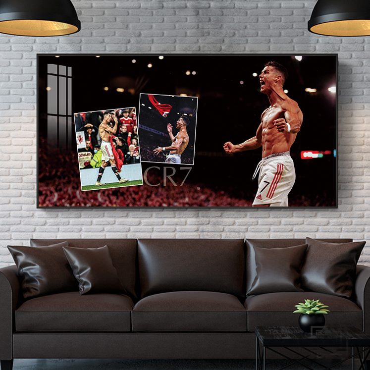 Cristiano Ronaldo Decorative Painting Star Football Hanging Painting