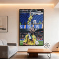 Cape Verde goalkeeper Wocinia poster hanging