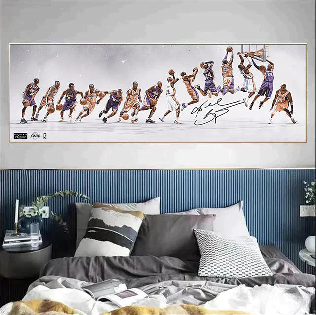 Kobe Bryant 🐍 Horizontal 3:1 WallArt
