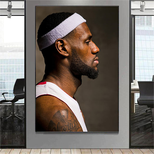 LeBron James 👑 Vertical 2:3 WallArt