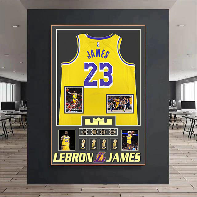 LeBron James's Jersey WallArt (Graphic Jersey）