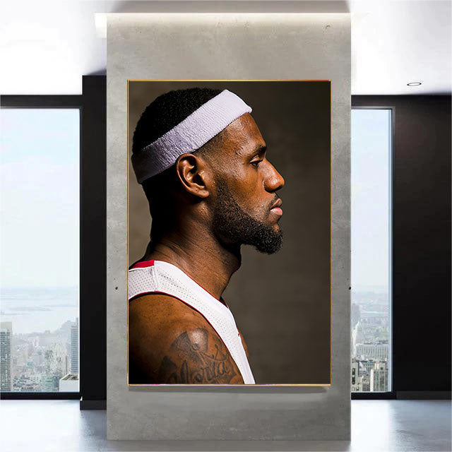 LeBron James 👑 Vertical 2:3 WallArt