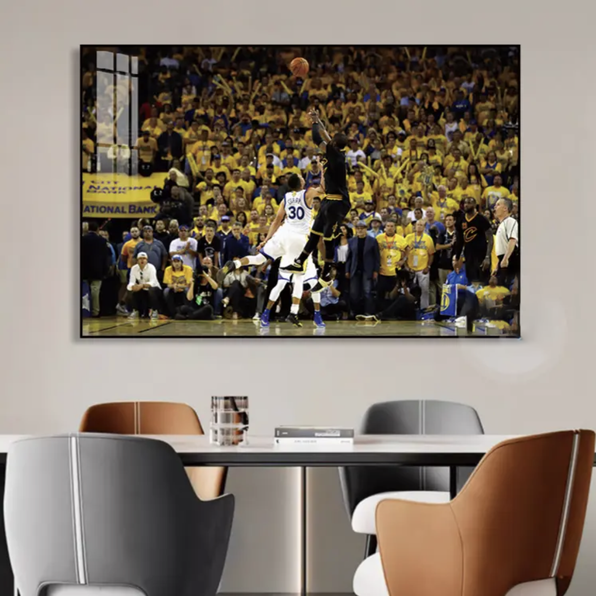 Kyrie Irving WallArt - Crystal Porcelain Painting - Aluminum Frame