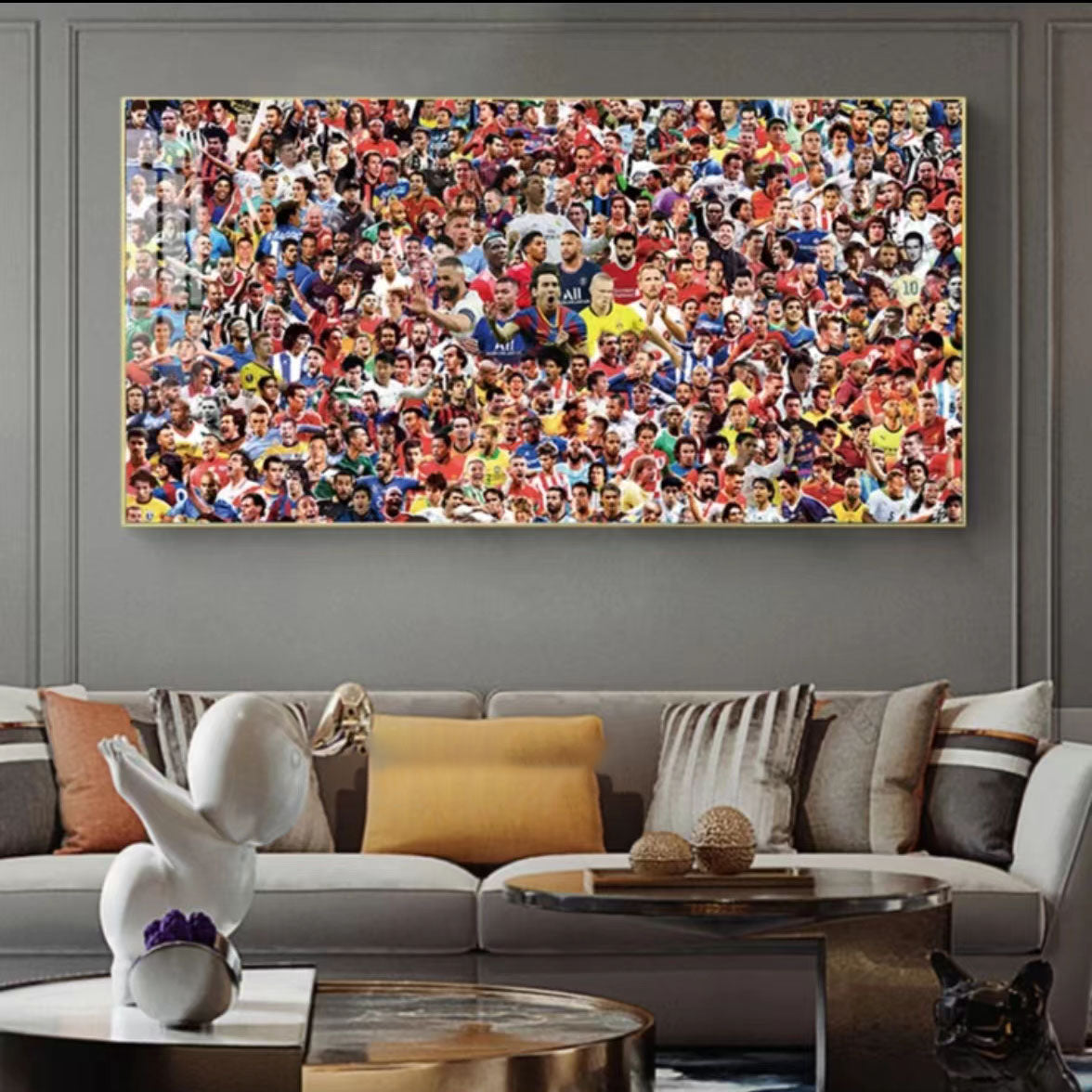 【FOOTBALL ALL-STAR】Horizontal 2:1 WallArt