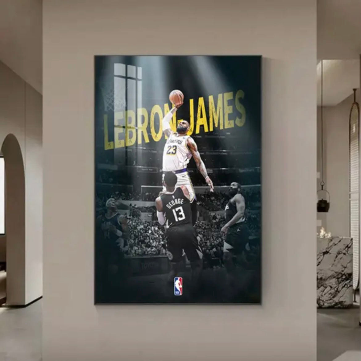 LeBron James 👑 Vertical 2:3 WallArt