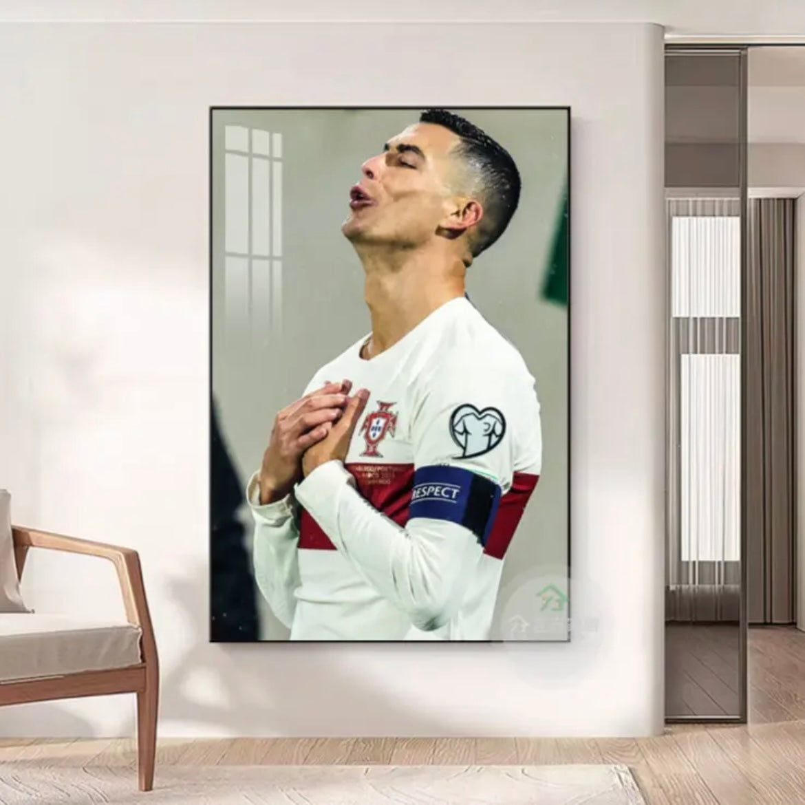 Cristiano Ronaldo CR7 Football Memories Wall Art Poster GOAT Tribute Legendary Career Fan Decor