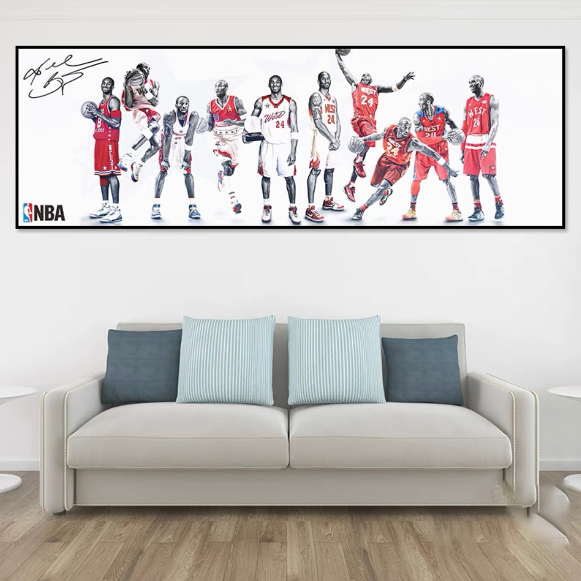 Kobe Bryant 🐍 Horizontal 3:1 WallArt