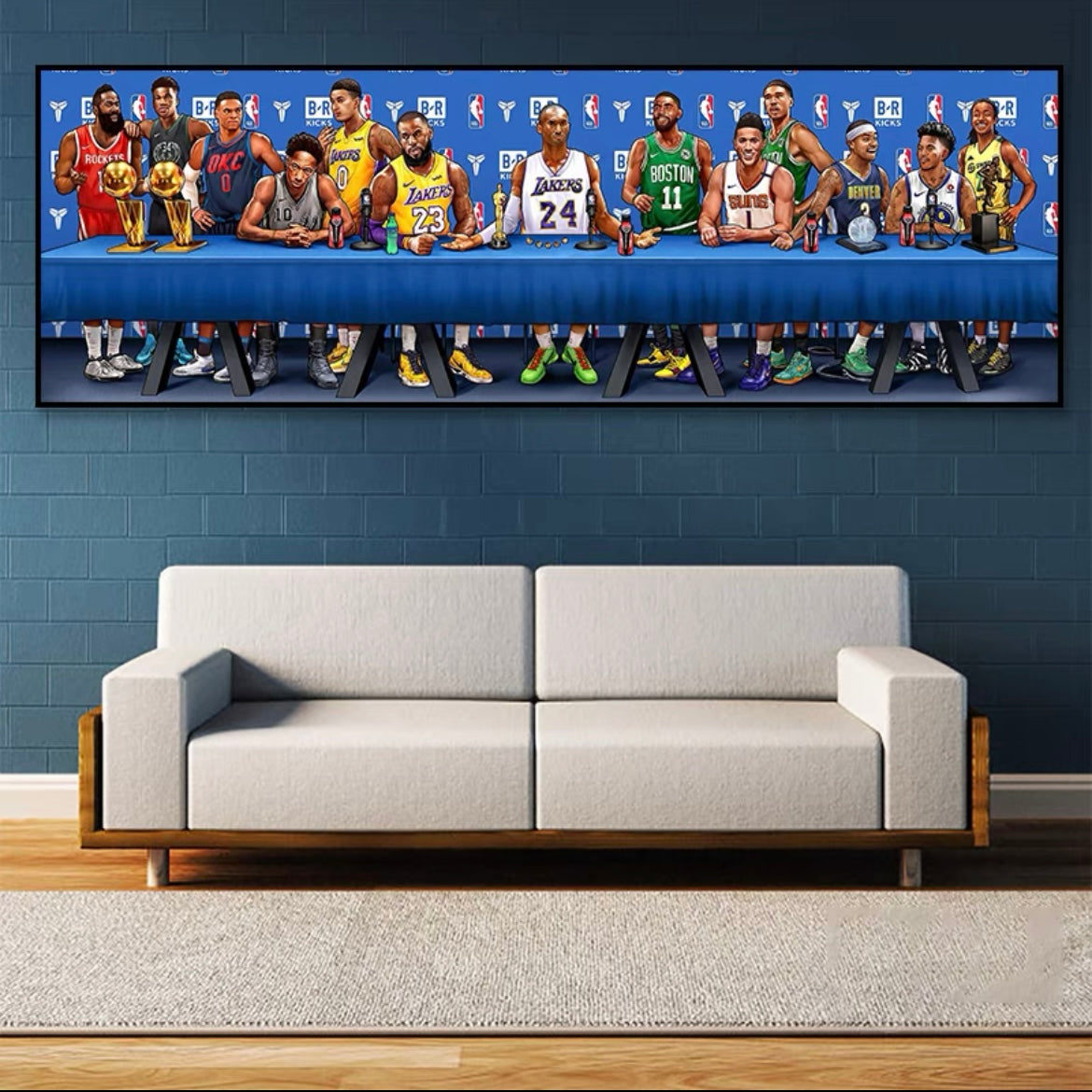 Kobe Bryant 🐍 Horizontal 3:1 WallArt