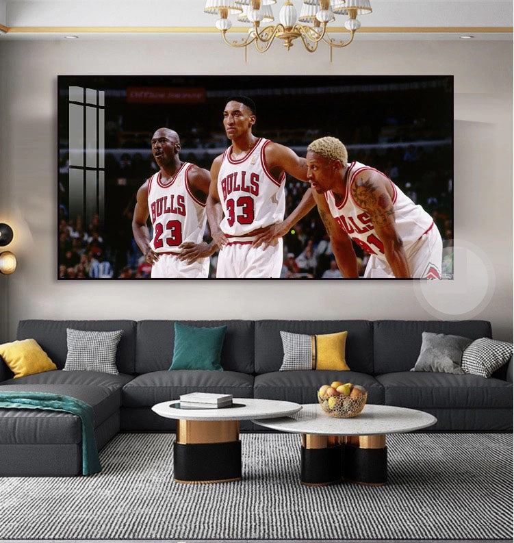Michael Jordan × Kobe Bryant Wall Art – Basketball Legends Tribute Poster | Iconic Moments Collection