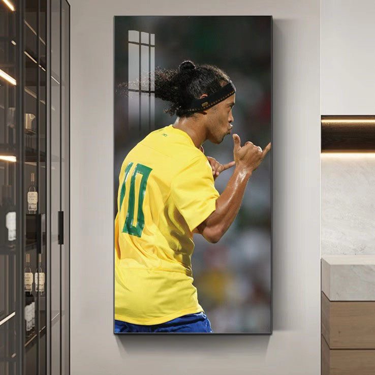 Ronaldinho [Lionel Messi] - Vertical 1:2 WallArt