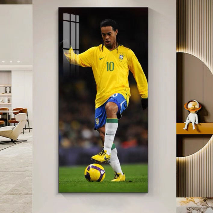 Ronaldinho [Lionel Messi] - Vertical 1:2 WallArt