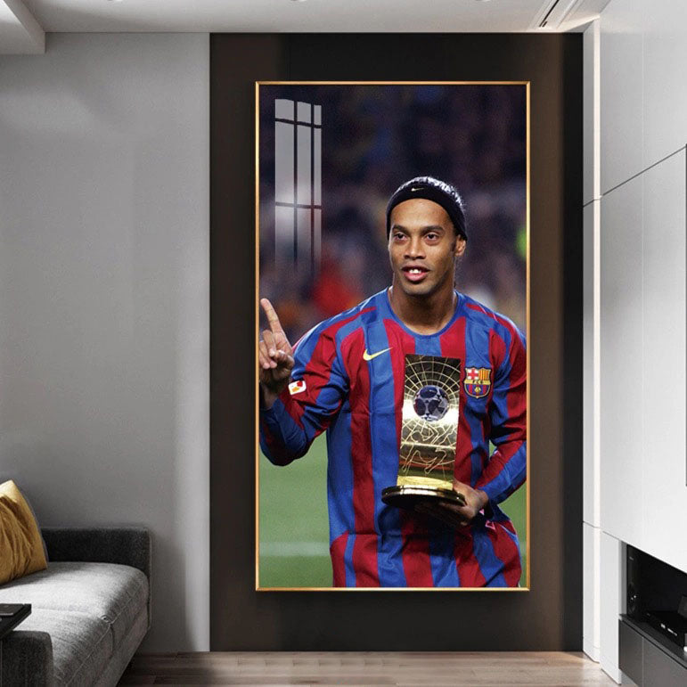Ronaldinho [Lionel Messi] - Vertical 1:2 WallArt