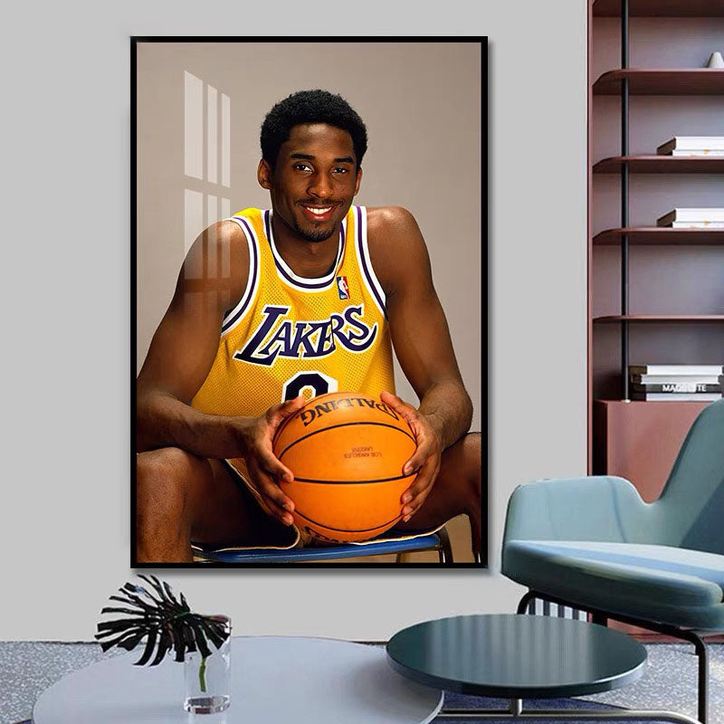 Kobe Bryant 🐍 Black Mamba Wall Art – MVP Basketball Poster for Living Room & Bedroom Decor
