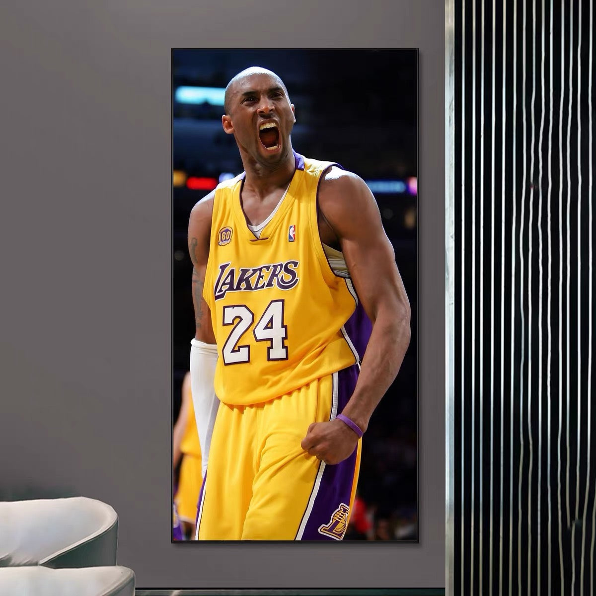 Kobe Bryant × Michael Jordan Wall Art – Basketball Legends Tribute Poster | Iconic Moments Collection