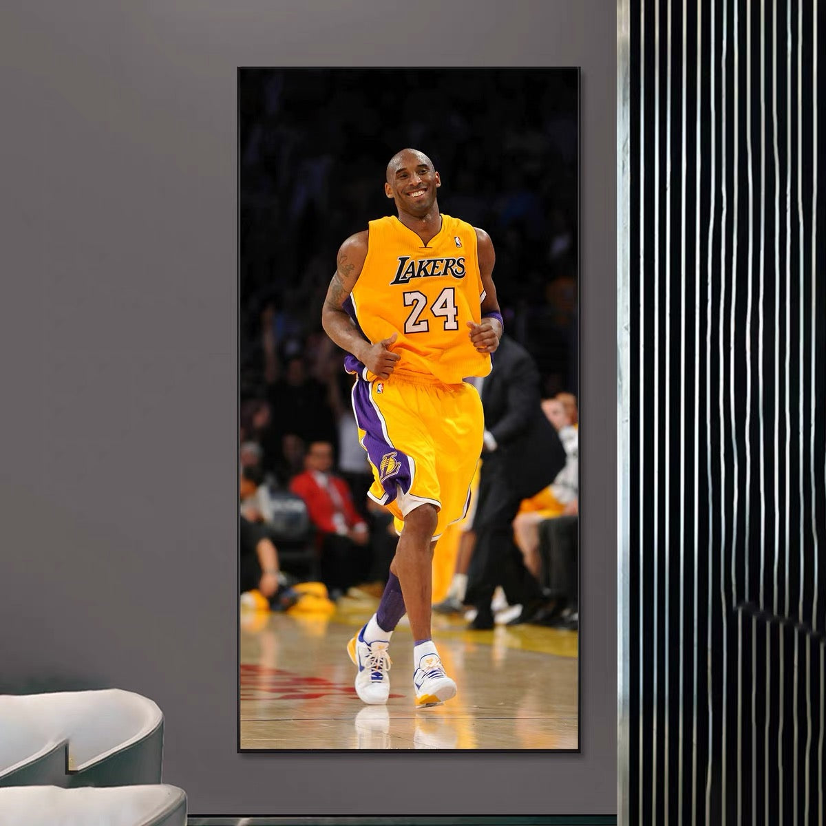 Kobe Bryant × Michael Jordan Wall Art – Basketball Legends Tribute Poster | Iconic Moments Collection