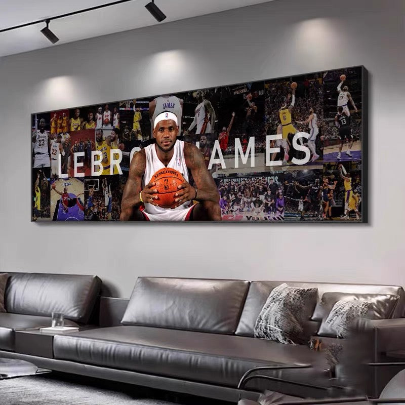 LeBron James Horizontal 3:1 WallArt