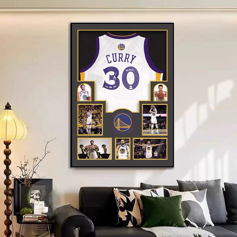 Stephen Curry's Jersey Vertical 2:3 WallArt (Graphic Jersey)
