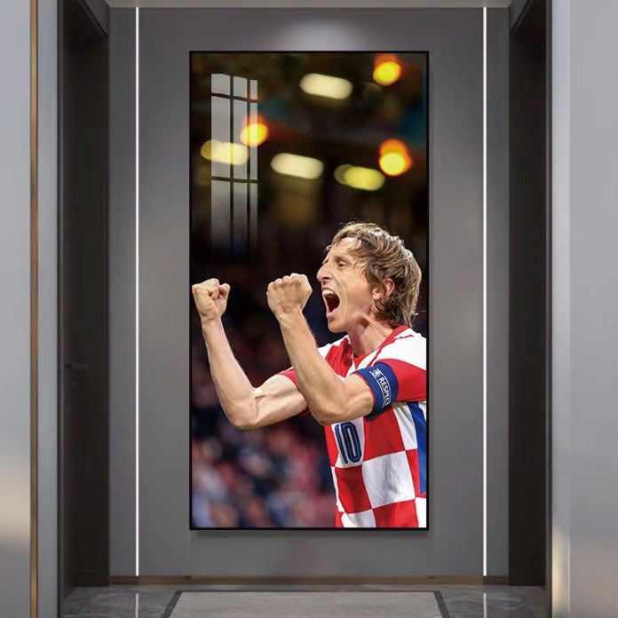 Luka Modric "The Magician" - Vertical 1:2 WallArt