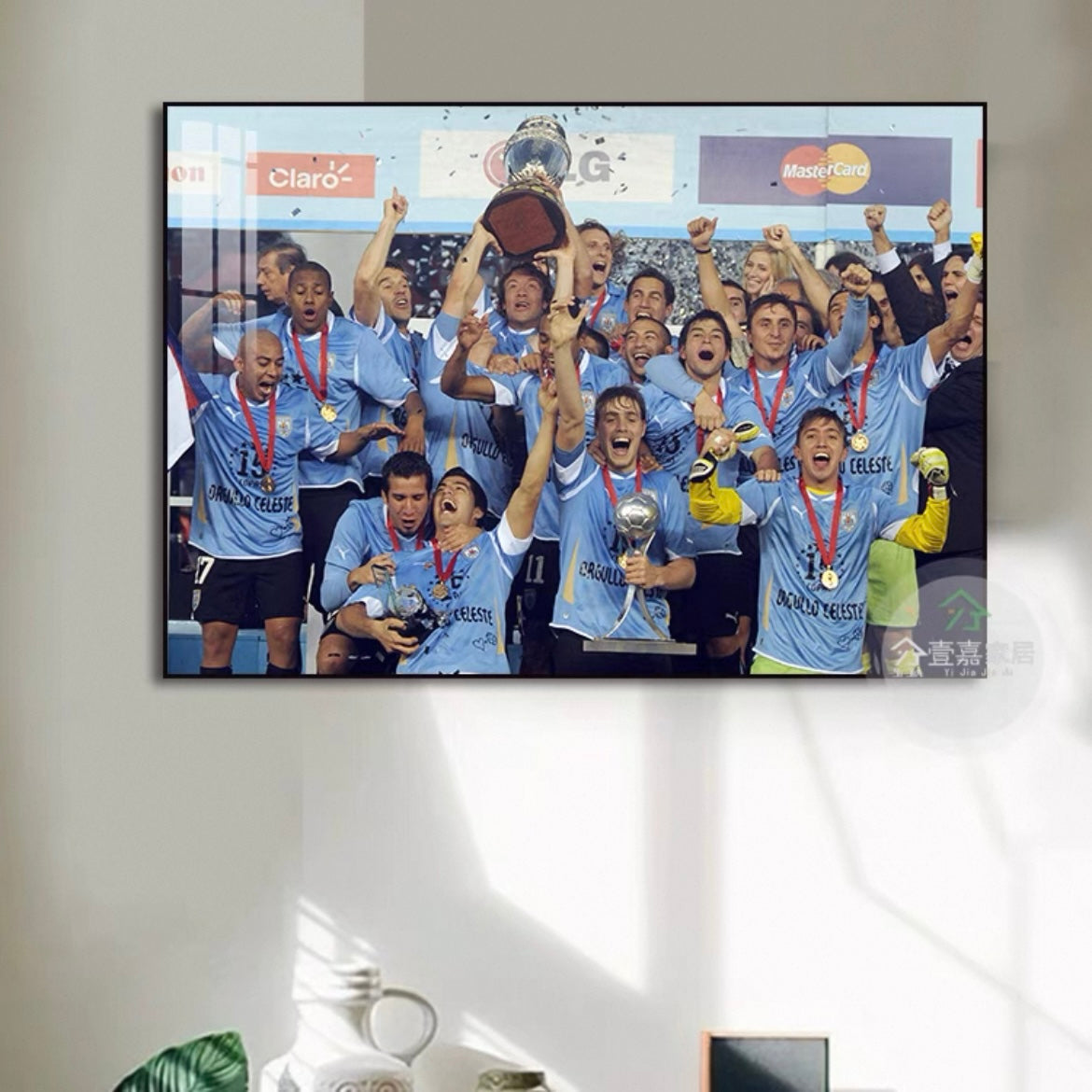 Lionel Messi 2024 Argentina Copa America Championship - Horizontal 3:2 WallArt