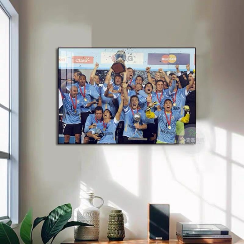 Lionel Messi 2024 Argentina Copa America Championship - Horizontal 3:2 WallArt