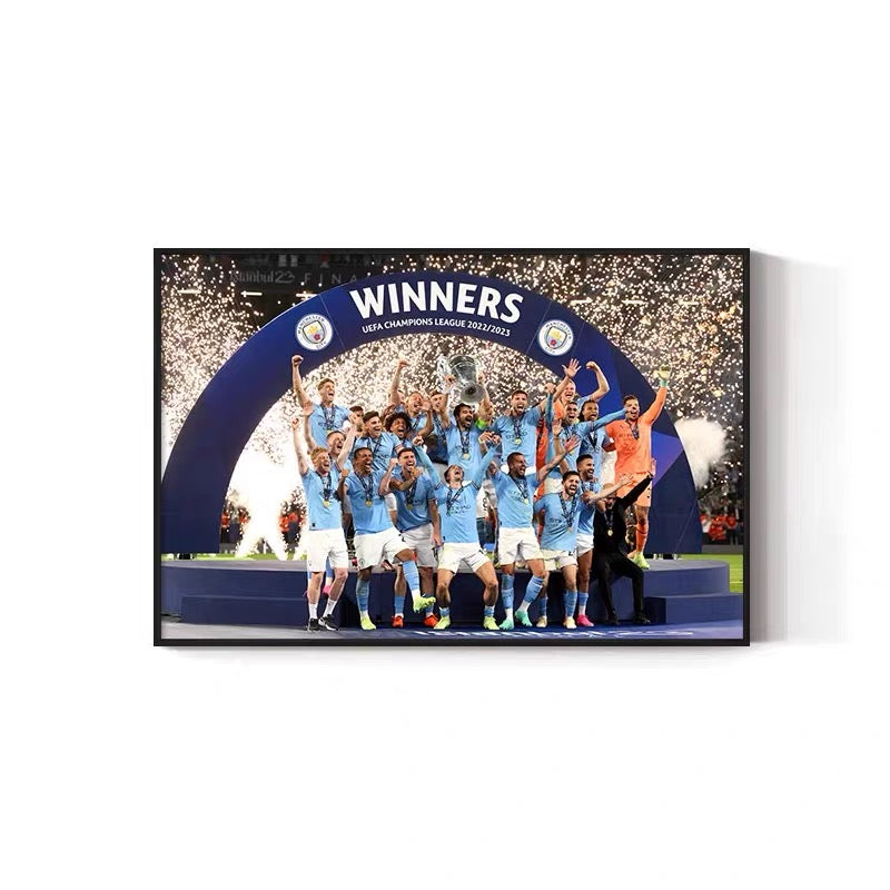 Harland Manchester City - Horizontal 3:2 WallArt