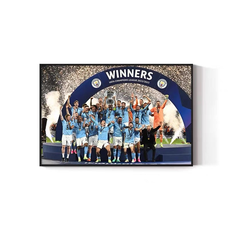 Harland Manchester City - Horizontal 3:2 WallArt