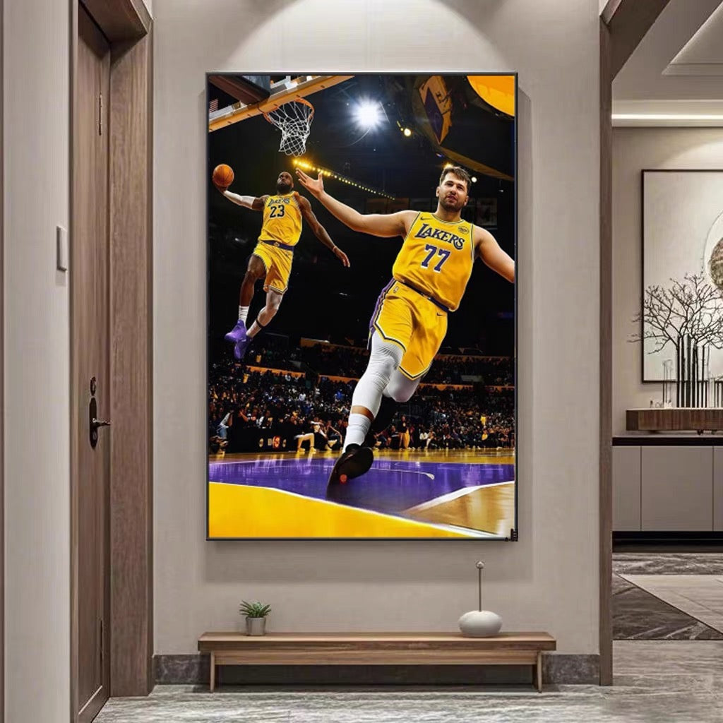 LeBron James 👑 Vertical 2:3 WallArt
