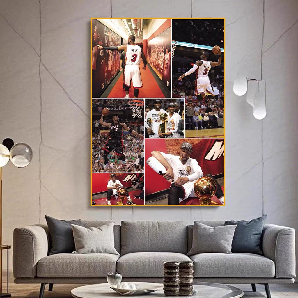 Dwyane Wade - Vertical 2:3 WallArt