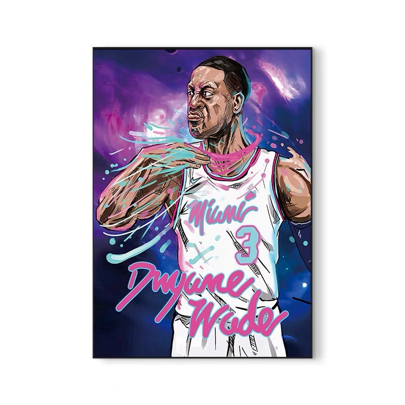 Dwyane Wade - Vertical 2:3 WallArt