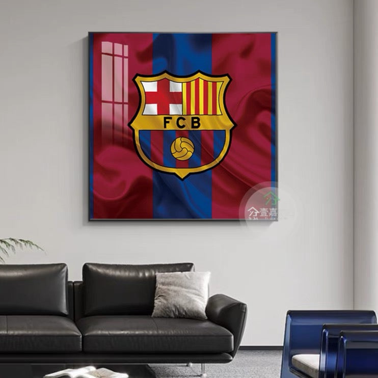 Football Club Badges 1:1 WallArt