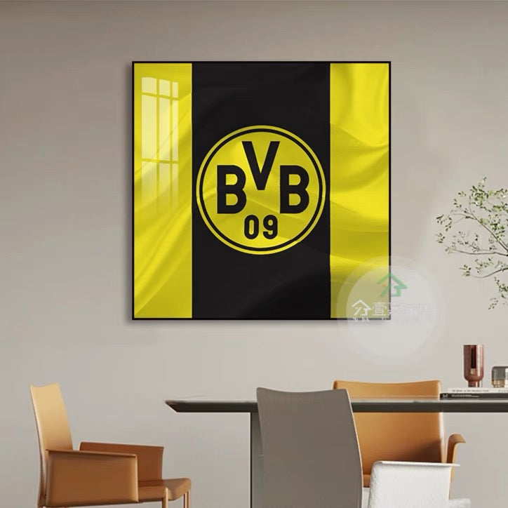 Football Club Badges 1:1 WallArt