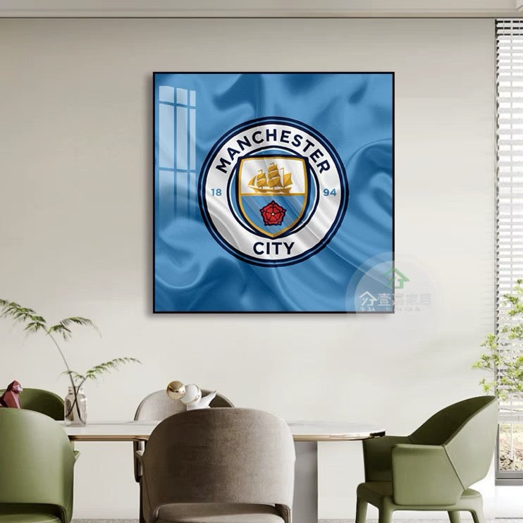Football Club Badges 1:1 WallArt