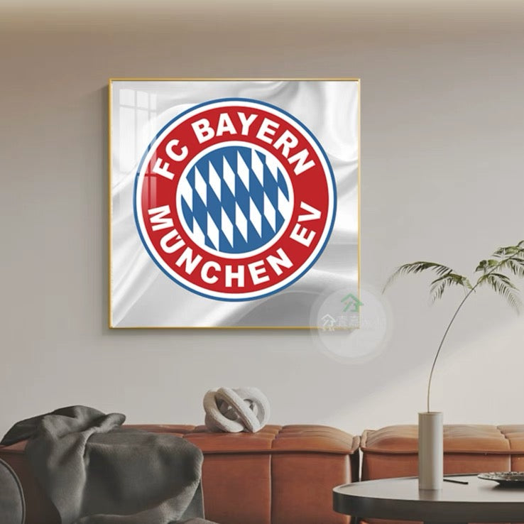 Football Club Badges 1:1 WallArt