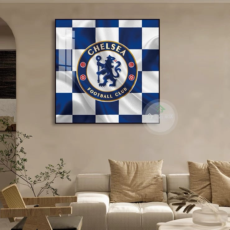Football Club Badges 1:1 WallArt