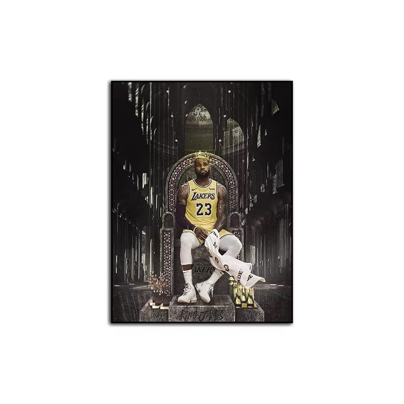 LeBron James 👑 Vertical 2:3 WallArt