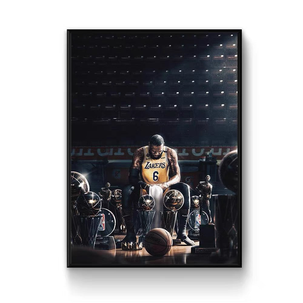 LeBron James 👑 Vertical 2:3 WallArt