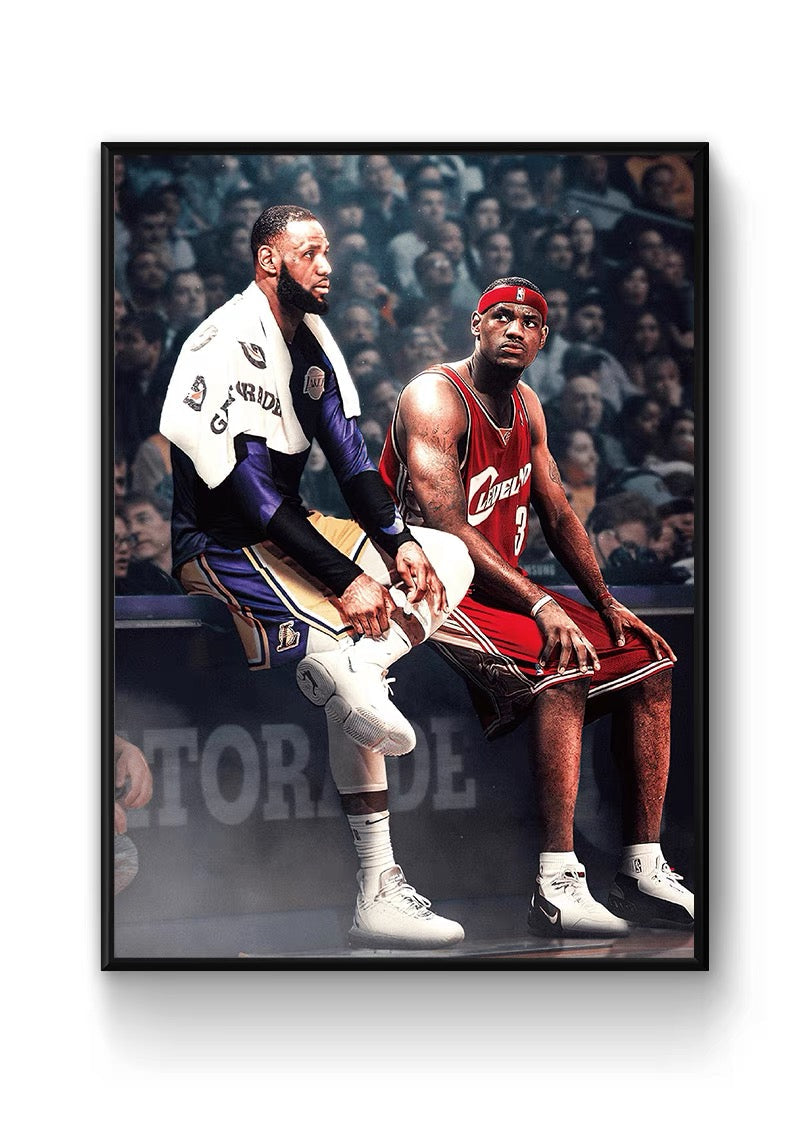 LeBron James 👑 Vertical 2:3 WallArt