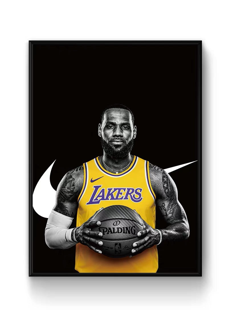 LeBron James 👑 Vertical 2:3 WallArt