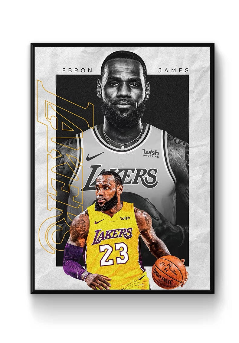 LeBron James 👑 Vertical 2:3 WallArt