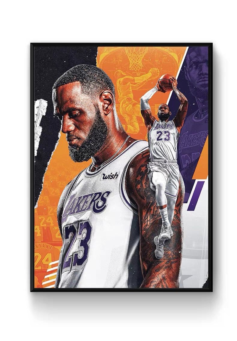 LeBron James 👑 Vertical 2:3 WallArt