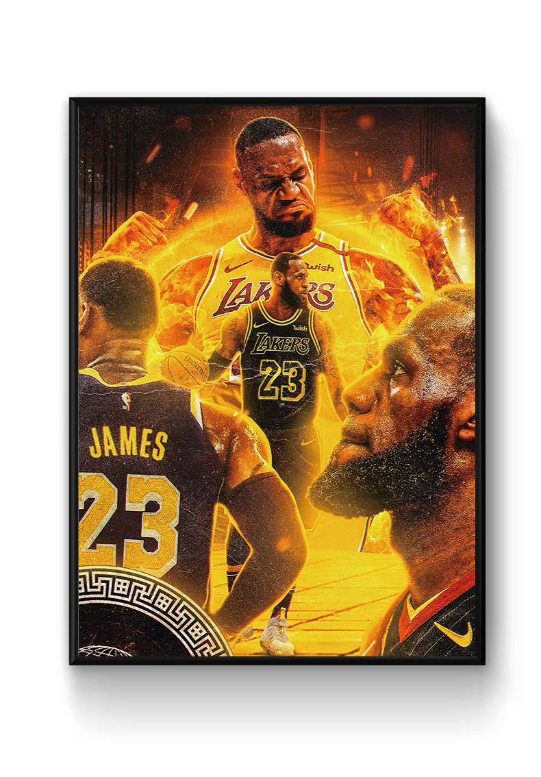 LeBron James 👑 Vertical 2:3 WallArt