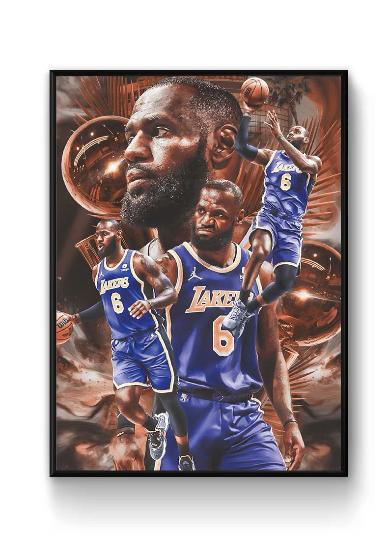 LeBron James 👑 Vertical 2:3 WallArt