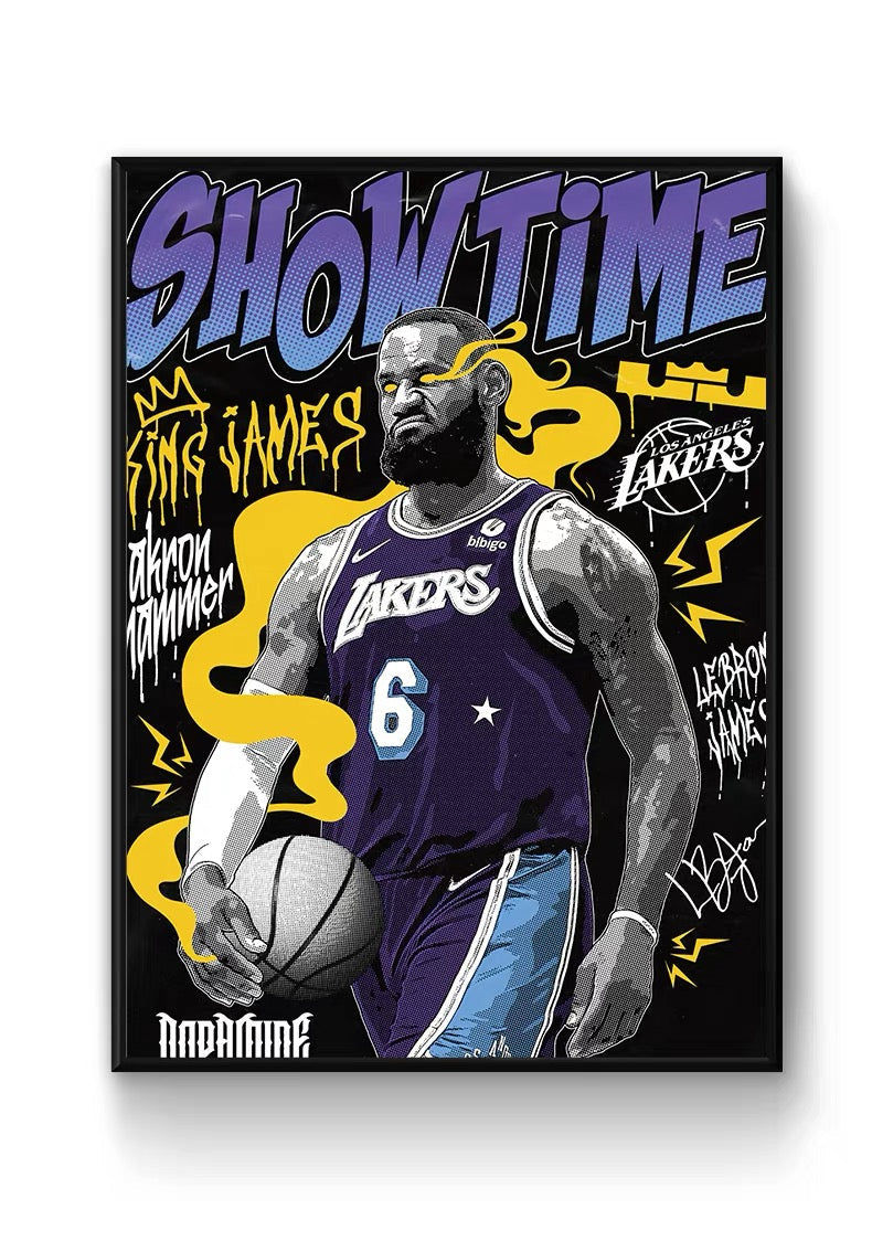 LeBron James 👑 Vertical 2:3 WallArt