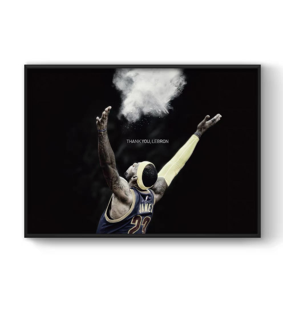 LeBron James 👑 Horizontal 3:2 WallArt